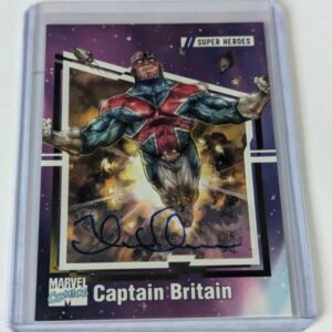 Marvel Comics Autographed Captain Britain (58)