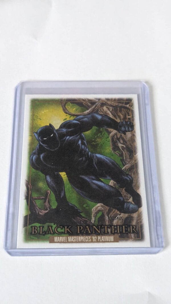 Black Panther (4) Marverl Masterpieces '92 Platinum
