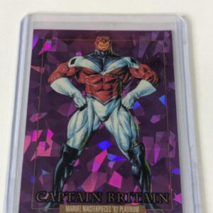 Captain Britain (15)- Marvel Masterpieces '92 Platinum