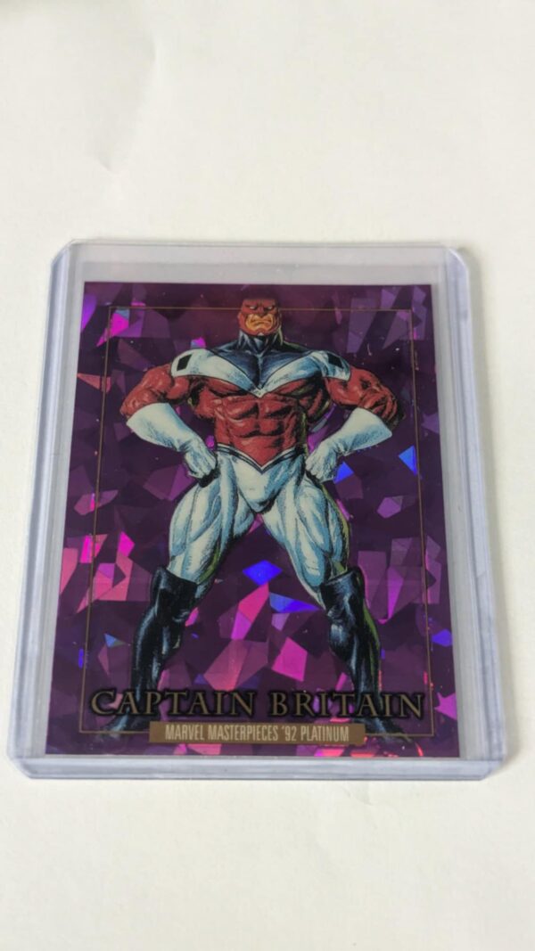 Captain Britain (15)- Marvel Masterpieces '92 Platinum
