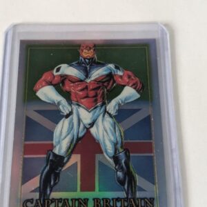 Captain Britain (15)- Marvel Masterpieces '92 Platinum