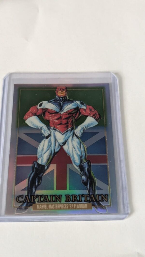 Captain Britain (15)- Marvel Masterpieces '92 Platinum