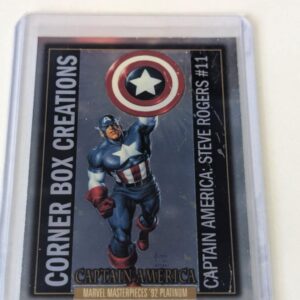 Captain America- Marvel Masterpieces '92 Platinum