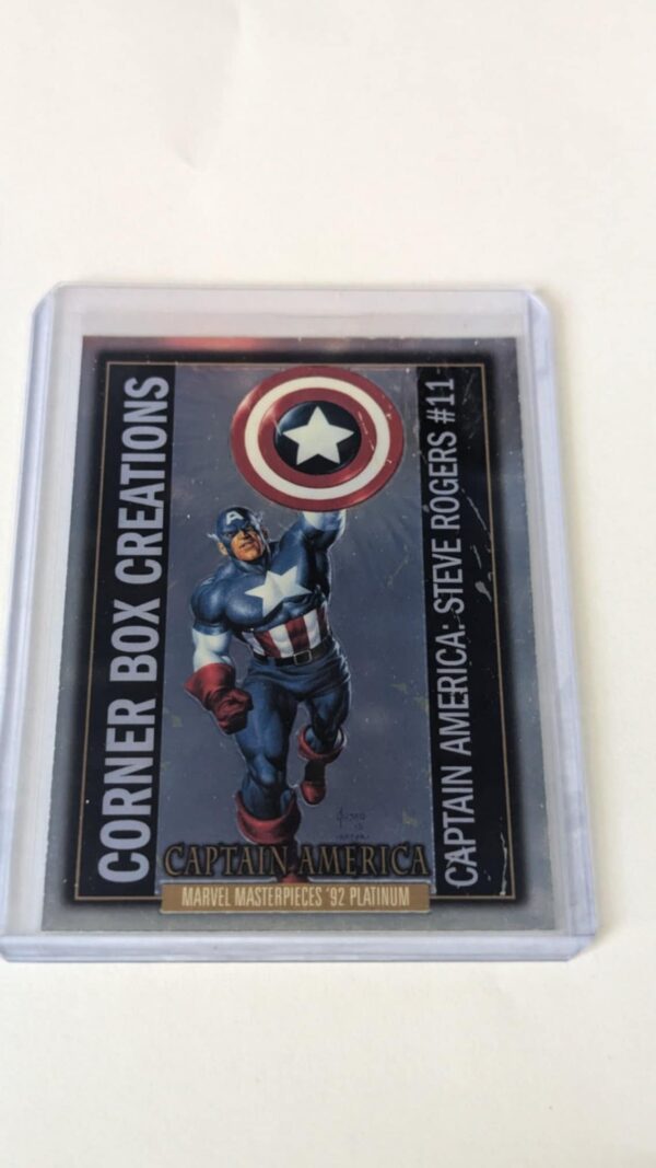 Captain America- Marvel Masterpieces '92 Platinum