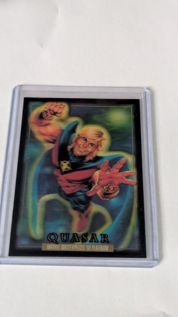 Quasar (72)-Marvel Masterpieces '92 Platinum