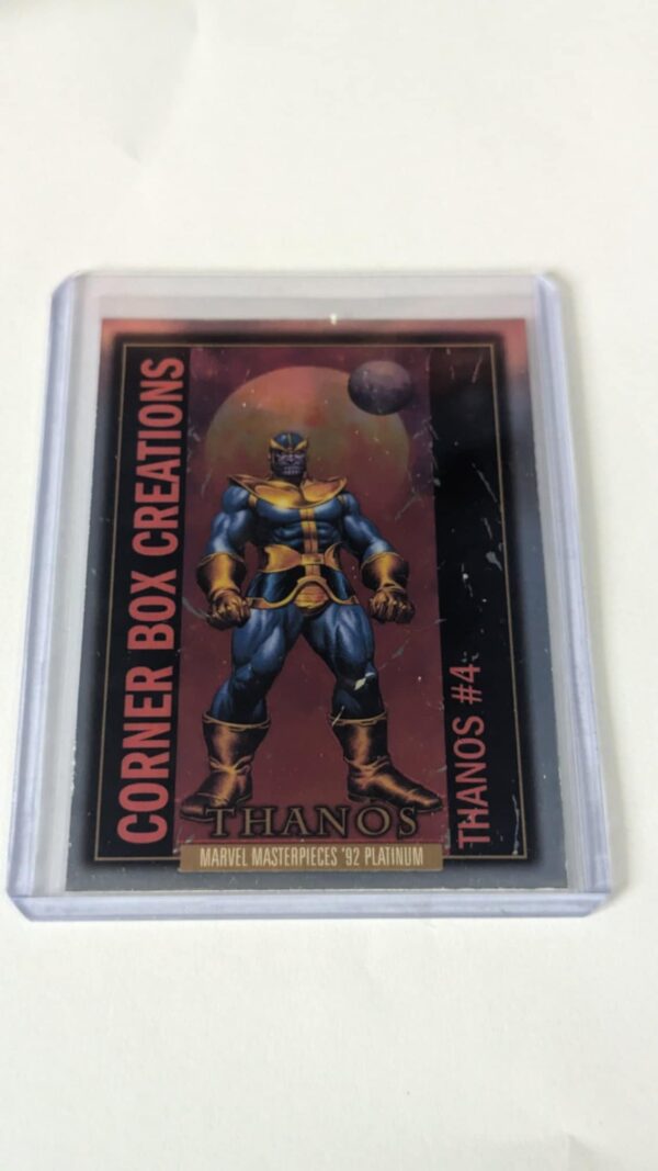 Thanos #4 Corner Box Creations (CB-11)- Marvel Masterpieces '92 Platinum